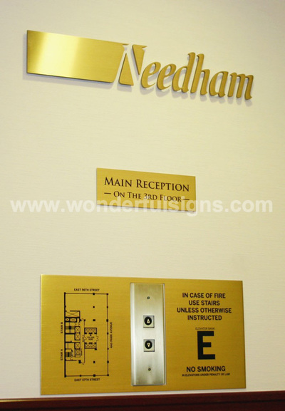 Brass Letters and Plaques