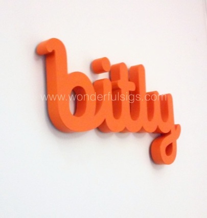 painted letters for manhattan office