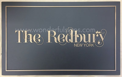 bronze sign plaques for new york hotels