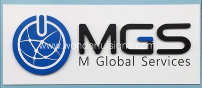 Office logo signs