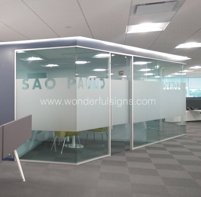 Frosted Conference Rooms